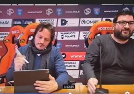 Pistoiese- Correggese 1-0. Oggi conferenza stampa Gammieri e De Simone. Videocommento di Gianni Zei